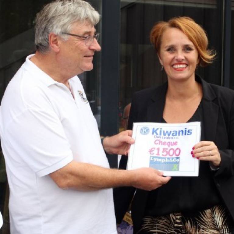 EEN ZONNIG 5e LEIDSE KIWANIS PUZZELRALLY BRACHT EEN MOOI BEDRAG OP VOOR LYMPH & CO!